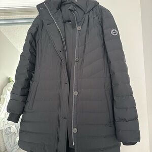 Abercrombie & Fitch Women's Black Puffer Coat